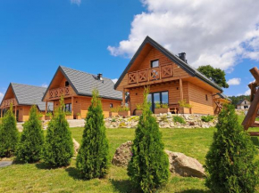 Osada Orlica klimatyczne domki z widokiem na góry i termalnym SPA sauna jacuzzi 4 km od Zieleniec Ski Arena